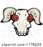 Poster, Art Print Of Rams Skull