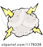 Cloud With A Lightning Bolt