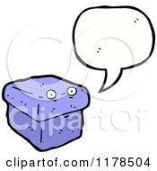 Poster, Art Print Of Box With A Conversation Bubble