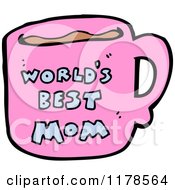 Poster, Art Print Of Worlds Best Mom Mug