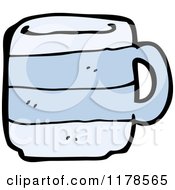 Cartoon Of A Coffee Mug Royalty Free Vector Illustration