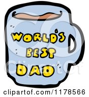 Poster, Art Print Of Worlds Best Dad Mug