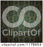 Clip Art Of A Seamless Decorative Wallpaper Pattern Royalty Free Vector Illustration