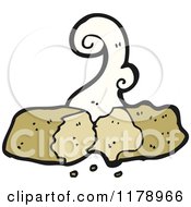 Cartoon Of A Loaf Of Whole Wheat Bread Royalty Free Vector Illustration by lineartestpilot