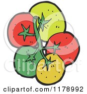 Poster, Art Print Of Bunch Of Tomatoes