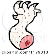 Poster, Art Print Of Dismembered Clawed Hand