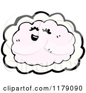 Cartoon Of A Cloud Royalty Free Vector Illustration