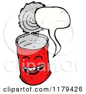 Poster, Art Print Of Tin Can With A Conversation Bubble