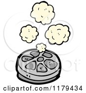 Cartoon Of Film Canister Royalty Free Vector Illustration