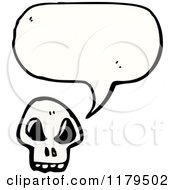 Poster, Art Print Of Skull Speaking