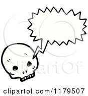Poster, Art Print Of Skull Speaking