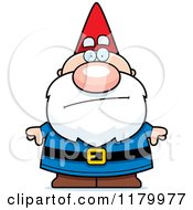 Poster, Art Print Of Bored Chubby Male Gnome