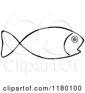 Poster, Art Print Of Black And White Fish