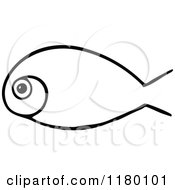 Poster, Art Print Of Black And White Fish 2