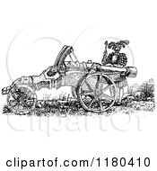 Poster, Art Print Of Retro Vintage Black And White Great Cannon And Soldier