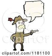 Poster, Art Print Of Man Dressed As General Custer Speaking