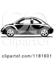 Poster, Art Print Of Grayscale Volkswagen Beetle 2