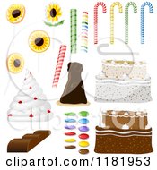 Poster, Art Print Of Cakes And Candies