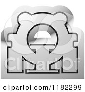 Black And Silver Cat Scan Machine Icon