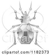 Silver Robot Beetle