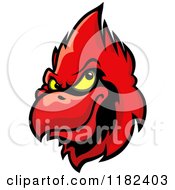 Red Cardinal Head 3