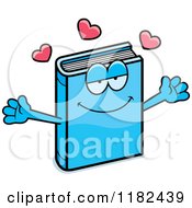 Poster, Art Print Of Loving Blue Book Mascot