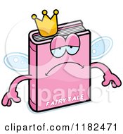 Poster, Art Print Of Depressed Pink Fairy Tale Book Mascot