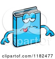 Poster, Art Print Of Sick Blue Book Mascot