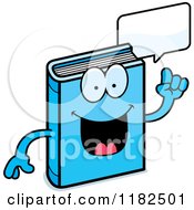 Talking Blue Book Mascot