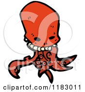Poster, Art Print Of Skull Head Octopus Monster