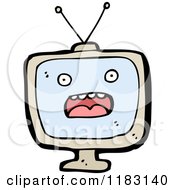 Poster, Art Print Of Television With A Face