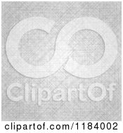 Clipart Of A Gray Linen Texture Royalty Free Vector Illustration