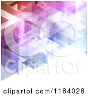 Poster, Art Print Of Background Of Colorful Squares And Lights