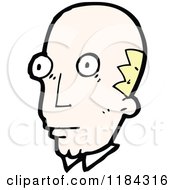 Poster, Art Print Of Bald Man