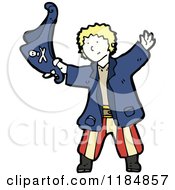 Poster, Art Print Of Boy In A Pirate Costume