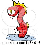 Poster, Art Print Of Red Sea Dragon