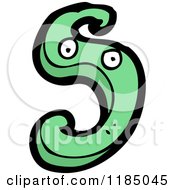 Poster, Art Print Of The Letter S With Eyes