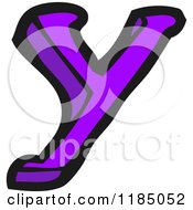 Poster, Art Print Of The Letter Y