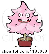 Pink Potted Tree