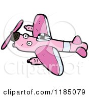Poster, Art Print Of Pink Airplane
