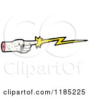 Poster, Art Print Of Hand With A Lightning Bolt