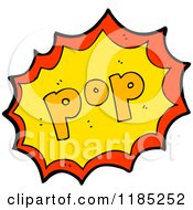Poster, Art Print Of The Word Pop