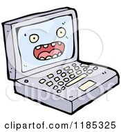 Poster, Art Print Of Computer With A Face