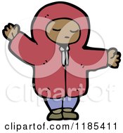 Poster, Art Print Of Child Wearing A Hoodie