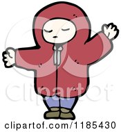 Poster, Art Print Of Child Wearing A Hoodie