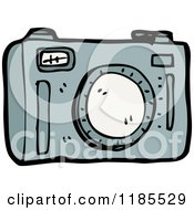 Cartoon Of A Camera Royalty Free Vector Illustration by lineartestpilot