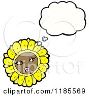 Poster, Art Print Of Sunflower Thinking