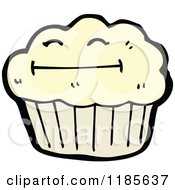 Cartoon Of A Muffin Royalty Free Vector Illustration
