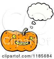 Poster, Art Print Of Jack-O-Lantern Thinking