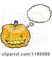 Poster, Art Print Of Jack-O-Lantern Thinking